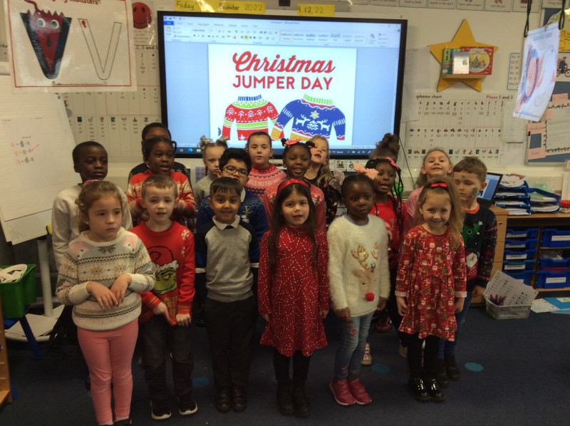 Punk christmas jumpet