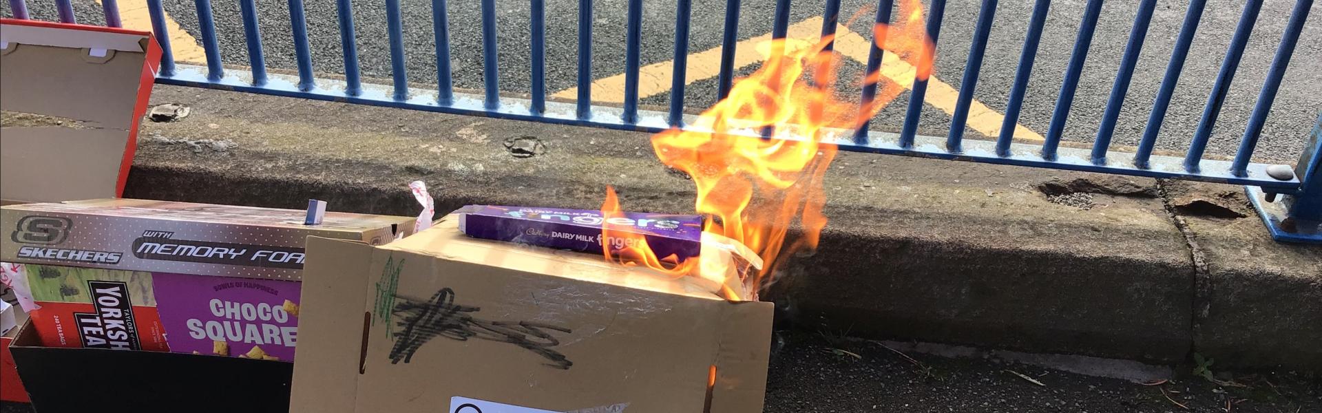 Great Fire of London experiment