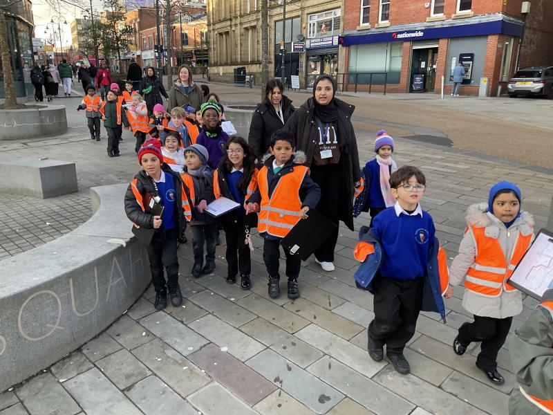 Annie Kenney Statue Visit