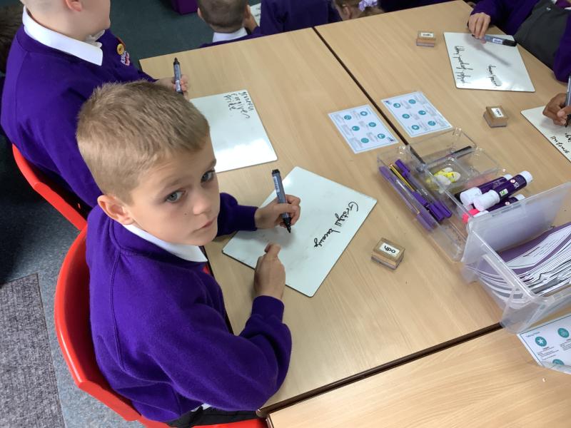 Year 5 -Visit from Rev. Peter