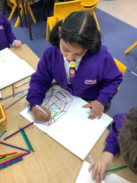 Year 4 - Sensory drawing