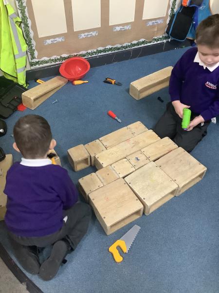 Nursery Welcome some New Friends