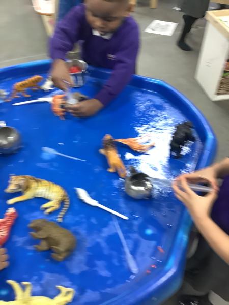 Nursery Give the Animals a Wash