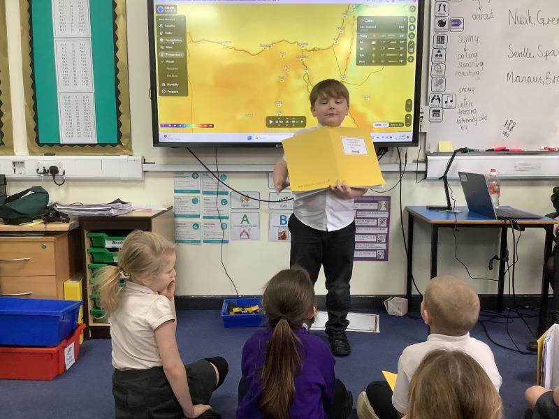 Year 3 - Geography Weather Forecast