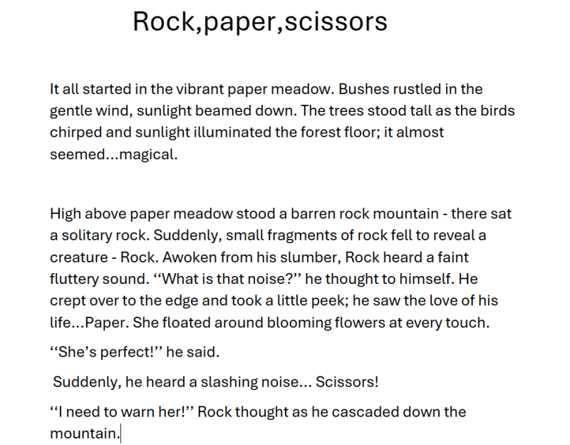 Year 6 - Narrative Writing