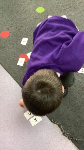 Year 1 - Using a number line