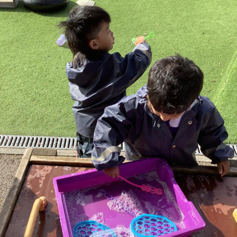 Nursery Are Forever Blowing Bubbles