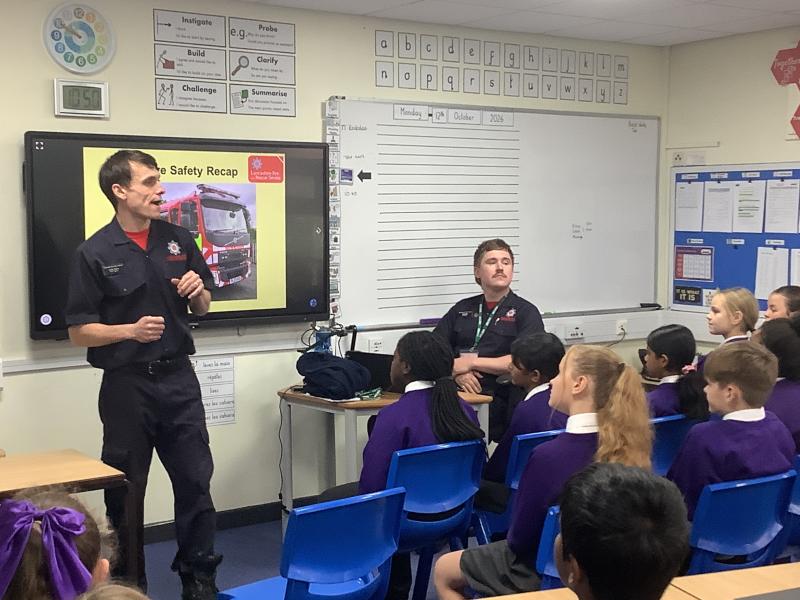 Year 6 - Fire Service Visit